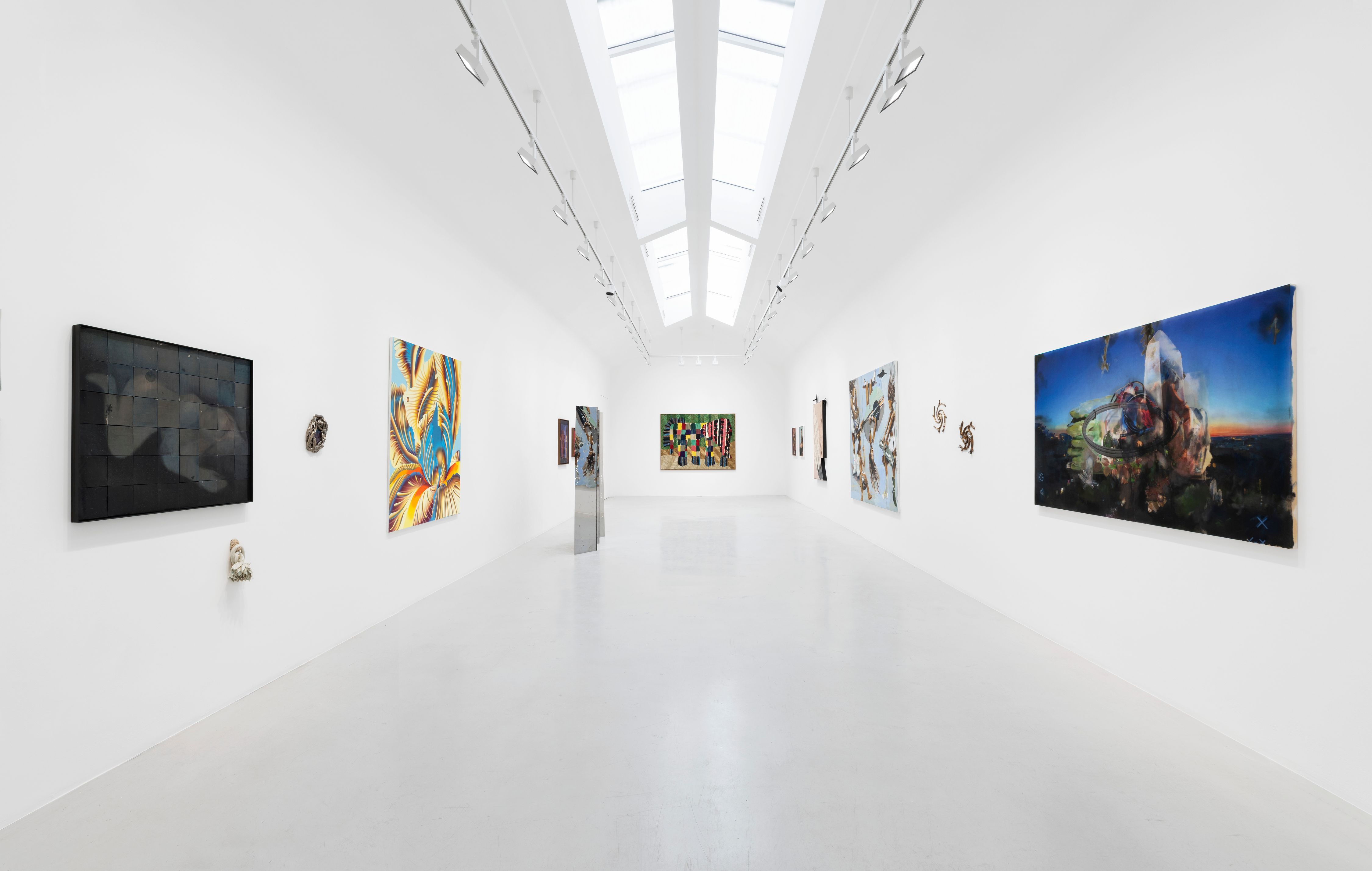 Installation view of Restons Unis 2, Perrotin, Paris, France, 2026