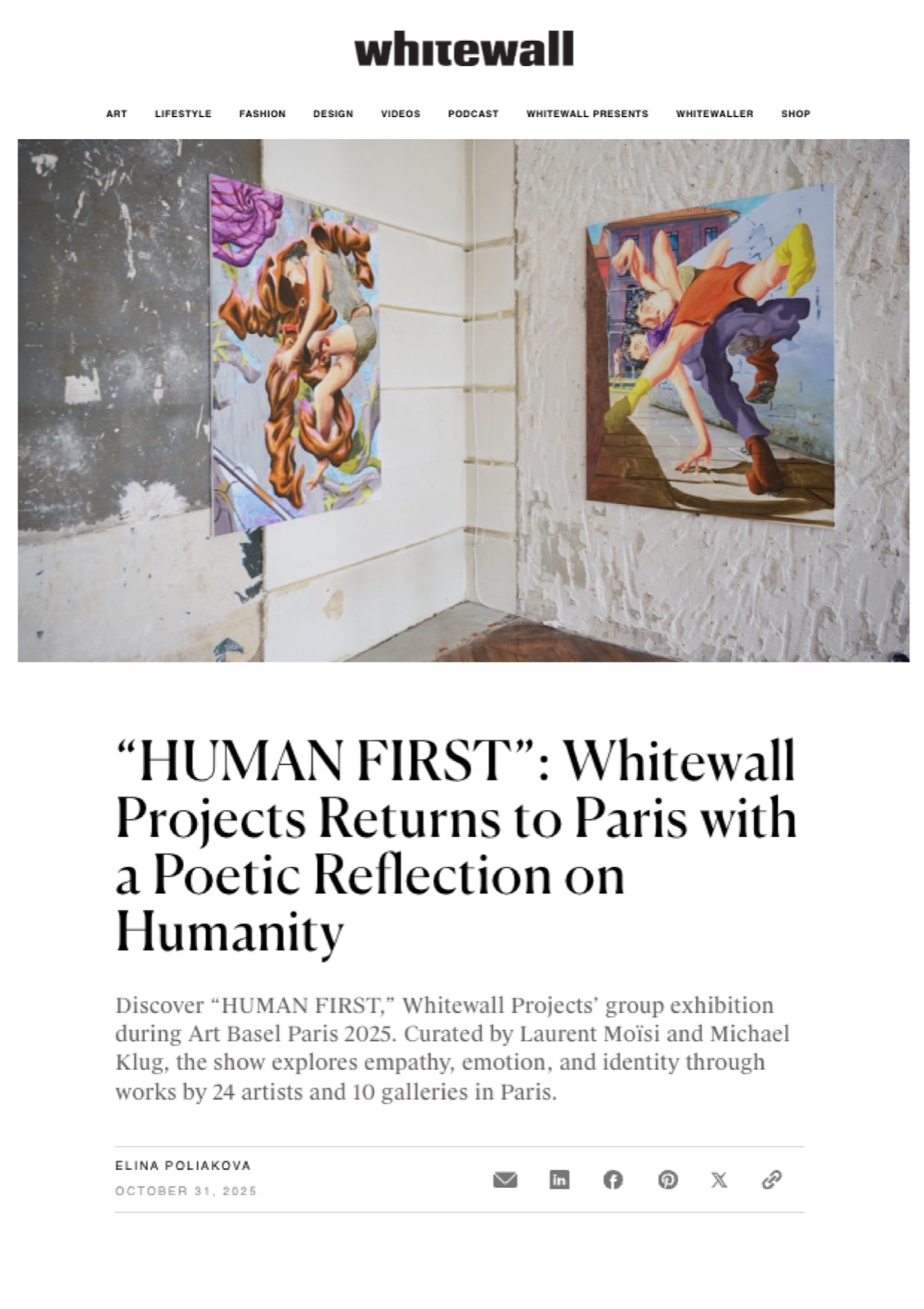 Whitewall article